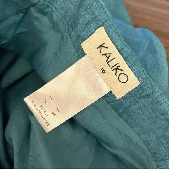 KALIKO suit set blazer and skirt linen  blend EU 36 - Picture 10 of 16